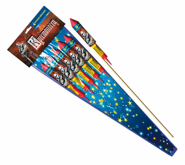 Крестоносец - пиротехнические ракеты для фейерверка