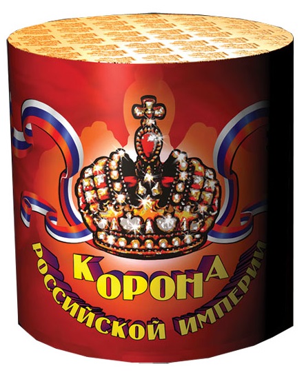 Фейерверк - батарея салютов Корона Российской Империи
